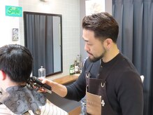 BRIGHTイチオシのフェードでワンランク上の男へ☆