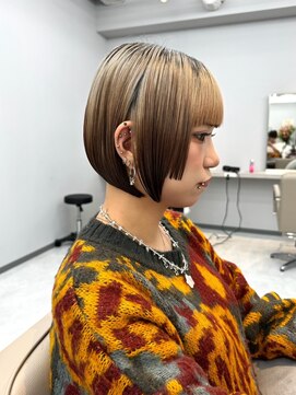 ネイロ 北千住(NeiRo) ショートカットショートボブレイヤーボブブリーチカラー北千住