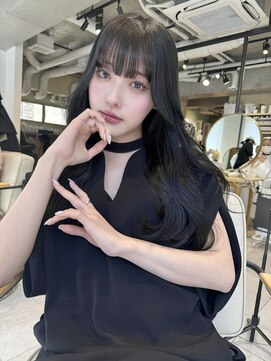 ティア(Tia.) 縮毛矯正/髪質改善トリートメント/ミディアムヘア/グレージュ