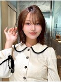 大人ガーリー/似合わせカット/ミディアムレイヤーカット/池袋