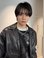 トリッカ シブヤ(TRICCA SHIBUYA)&nbsp;メンズカットパーマニュアンスシースルーマッシュシャドウ毛流れ