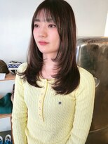 マカロニコースト(macaroni coast)&nbsp;透明感カラーとレイヤーカット