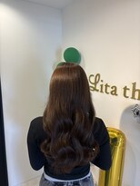 リタサード(Lita third)&nbsp;高校卒業初カラー♪艶ブラウン