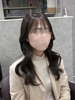 アウラ 近鉄八尾駅前店(Aura)&nbsp;オリーブグレージュ×髪質改善