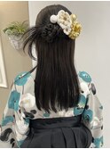 ヘアセット/カチモリハーフアップ/カチモリ