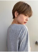 襟足短めの可愛いショート
