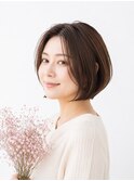 抜け感ショートボブ