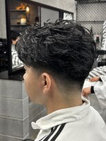 マーレ 宇部店(MARE) テーパーフェード×フェザーショート