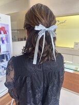 クール ヘアー ギャラリー 神明町店(COOL Hair gallery)&nbsp;ハーフアップ