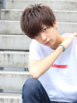 ネイビー(NAVY) 【NAVY】ネープレスサイドパート無造作クラウドマッシュ☆