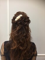 ネオリーブギンザ 銀座店(Neolive GINZA)&nbsp;華やかハーフアップ