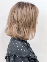 クアトログランシュ 水戸店(QUATRO×GranCieux) ダークルーツカラーで外国人風ミディ