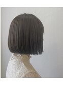 切りっぱなしボブ