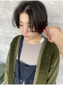 センターパートショート