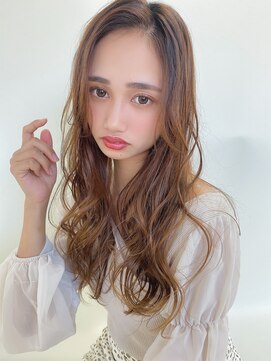 ルービック 梅田茶屋町(Rubik) シアカラー/デジパ/抜け感ヘア/ベージュ