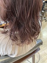 ギフト ヘアー サロン(gift hair salon)&nbsp;【ふわパーマ×シルバーピンク】