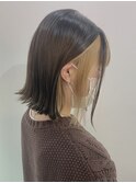 【助川】インナーカラー/ベージュ/20代30代40代ヘアスタイル