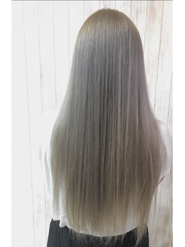 エヌプラス(N+) 黒髪グラデヘアーオリーブグレー小顔に見せるヘアココアベージュ