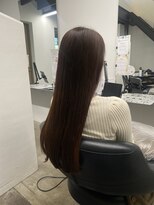 イレス 札幌円山店(IRESU) ドレスヘア/ショコラアッシュ/縮毛矯正・ストレート