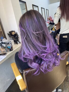 ユートピア(U topia) バレイヤージュ/ハイライト/ビタミンカラー/メルティカラー