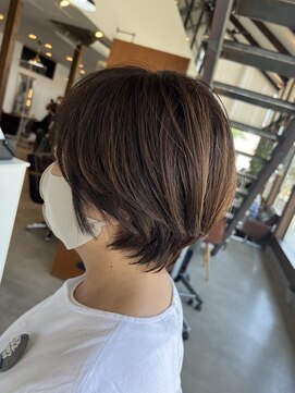 リドル ヘアー 駒生店(Riddle HAIR) スッキリショートボブ