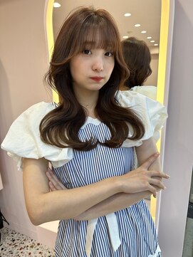 ボタン シブヤ(VOTAN SHIBUYA) 韓国ヘア/くびれヘア/顔まわりカット/ワンホンヘア