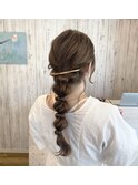 結婚式ヘアアレンジ