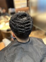 ヘアーモードキクチ 神田日銀通り店&nbsp;アイロンパーマ、ソフトモヒカン