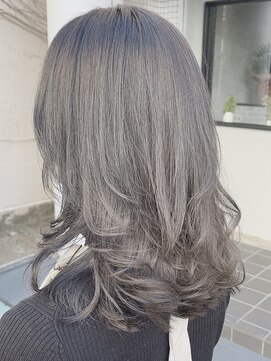 ラックバイエイム(LUCK by eim) グレー&パープル