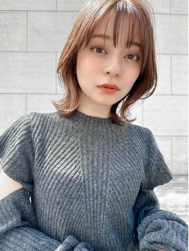 アルテ(ARTE) 【ARTE表参道/青山】顔まわりレイヤーセミロング×透明感