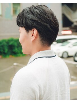 カフ(CAF) CAF河内 マッシュパーマ メンズパーマ 20代30代 大阪 心斎橋