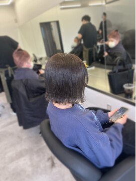 アイスプロドバイブルーム 木更津店(ice prod by bloom) ミディアムヘア/暗めカラー/グランマッシュ/木更津