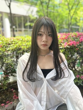 ユニック ウメダ(unique UMEDA) 暗髪透明感×髪質改善カラー