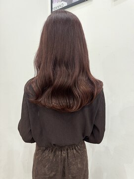 ロックス バイ マグ 松本(rocks BY MAG) 韓国風レイヤー大人可愛いロングシースルーバング20代30代