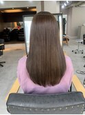 フェミニンロングレイヤーカット_ピンクアッシュ_102