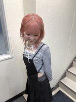 シック(chic.)&nbsp;オレンジピンク/コーラルピンク/福岡天神ケアブリーチハイトーン