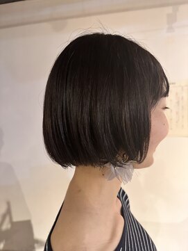 コモン ヘア デザイン(COMMON hair design) 頭が小さく見えるミニボブ