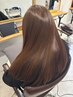 【ツヤツヤな髪の毛でいたい方】カット＋ケアカラー＋プラチナトリートメント