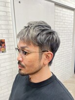ヘア アンド フェイス みかん&nbsp;メンズグレーヘアー