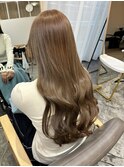 ブリーチなしダブルカラー ベージュ
