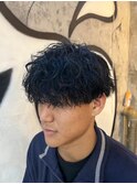 メンズカットパーマ/ニュアンスパーマ/フェザーパーマ[北千住]