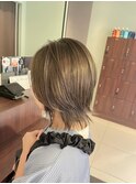 ナチュラルウルフボブ
