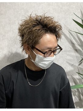 ティーリング 天王町(T ring) 癖毛スパイキーショート