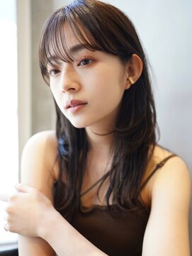 ニコ トウキョウ 渋谷(nico TOKYO) ロングレイヤー顔周りレイヤーハッシュカット透明感カラー