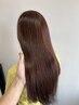 【艶髪】オーガニックカラー+うる艶再生ケラチン系4stepトリートメント