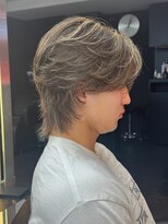 ブリーチ 静岡店(BLEACHi)&nbsp;【BLEACHi静岡】センターパートウルフコントラストハイライト