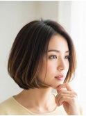 川越/ショート/ボブ/ハイライト/白髪ぼかし/白髪染め