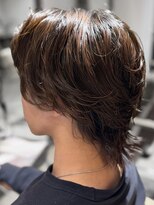 エニー 栄(Any) men's hair ロングパーマスタイル