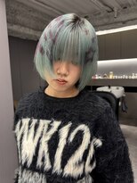 ロテサカエ(Lote.Sakae)&nbsp;着物ヘア/大人ガーリー/デザインカラー/似合わせカット/名古屋