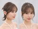 スティル カラン(STILL calin)の写真/韓国風の巻き髪は顔回りカットで差が出る!人気のレイヤーカットで魅せる《似合わせカット》で韓国ヘアに♪